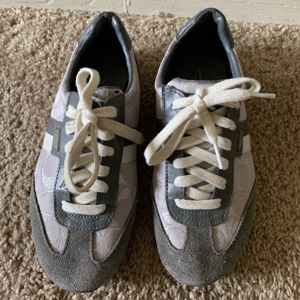 Coach  gray shoes